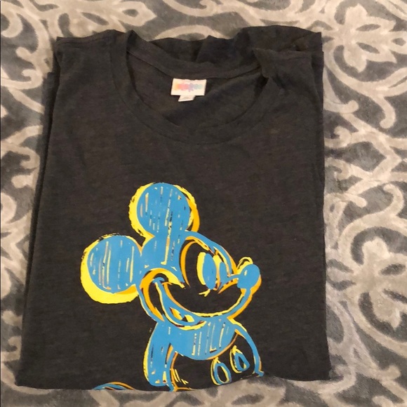 LuLaRoe XL Mickey Mouse T Shirt! - Picture 2 of 4